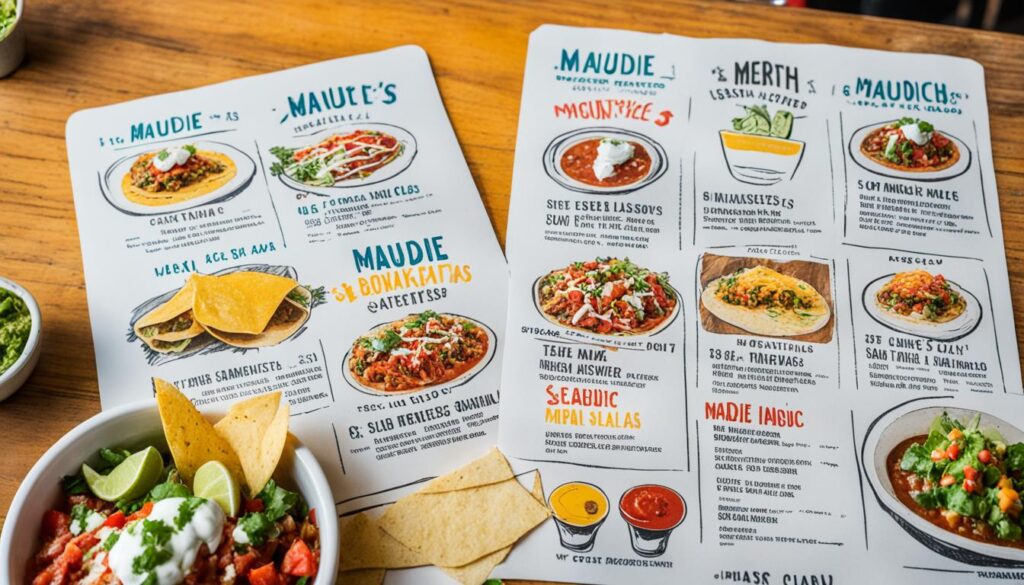 Maudie’s North Lamar menu