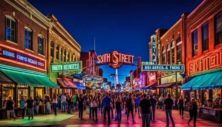 Sixth Street: Nightlife and Entertainment